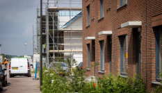 nieuwbouw van huizen