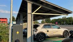 Solar parking