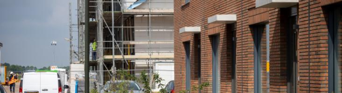 nieuwbouw van huizen