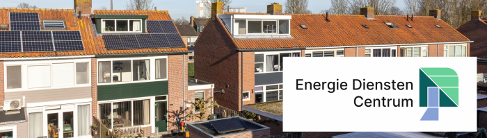 woonwijk met logo EDC