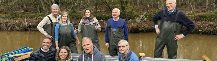 warmtewisselaar in de sloot