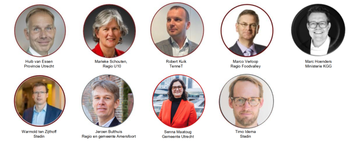 foto van de leden Energy Board