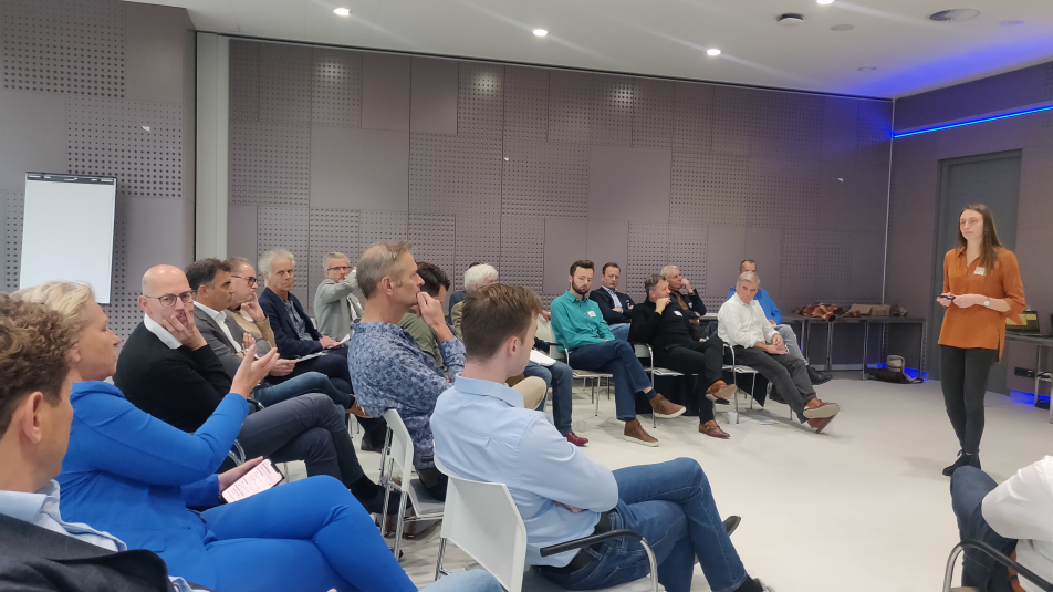 Deelnemer aan de community of practice stelt een vraag