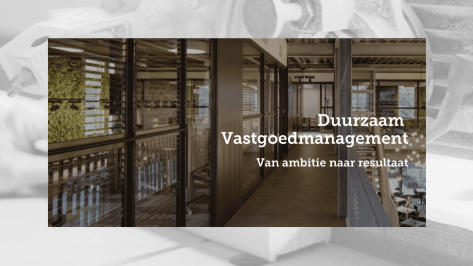 logo Duurzaam Vastgoedmanagement - Van ambitie naar resultaat