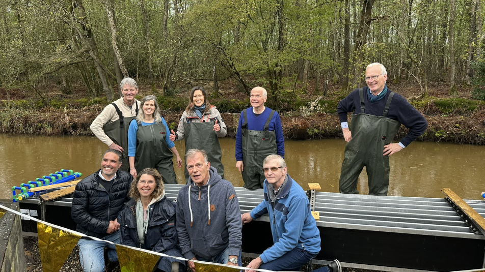warmtewisselaar in de sloot